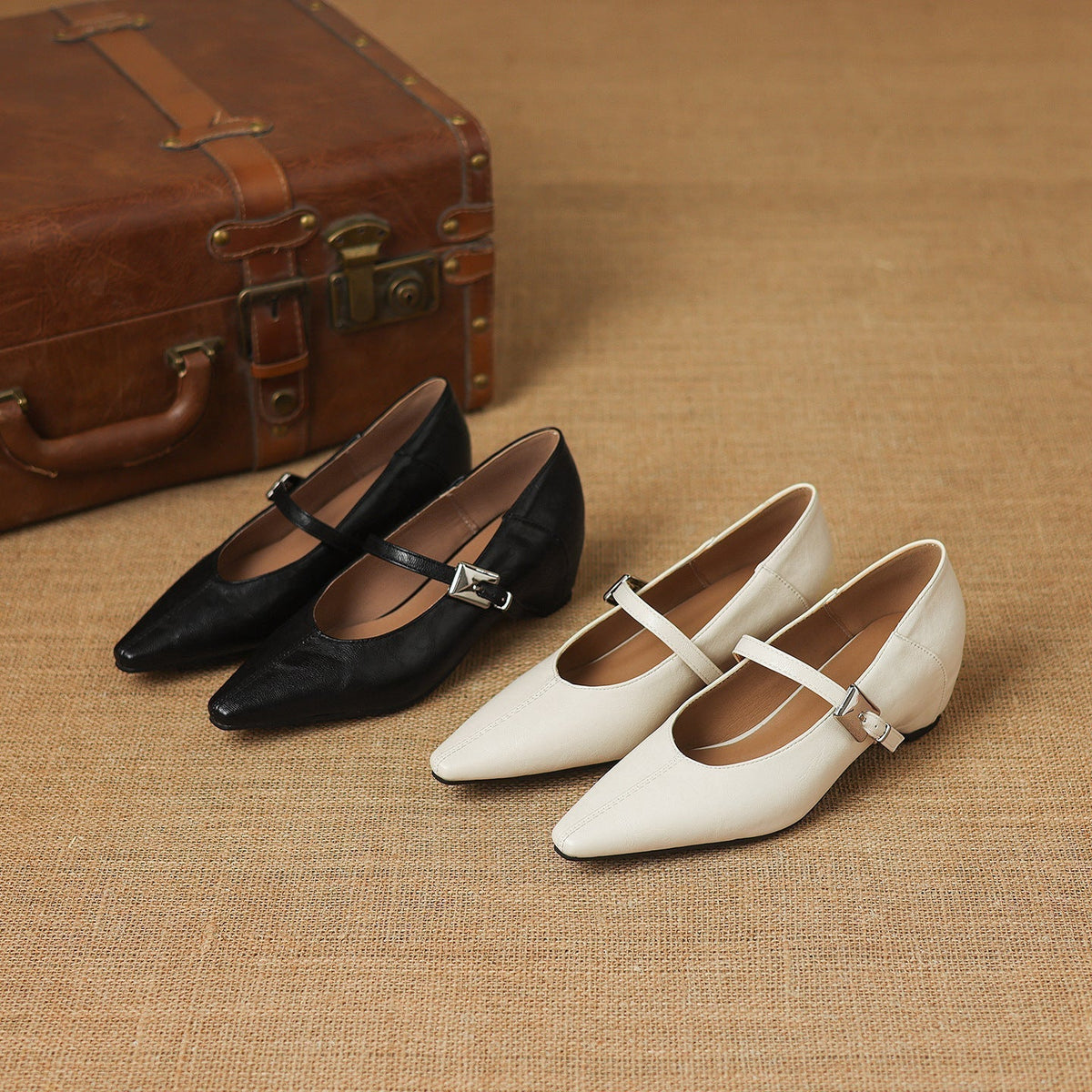 Erin | Ballerine Mary Jane a Punta