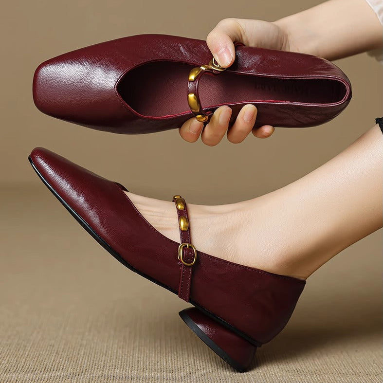 Dahlia | Mary Janes Vintage con Fibbia