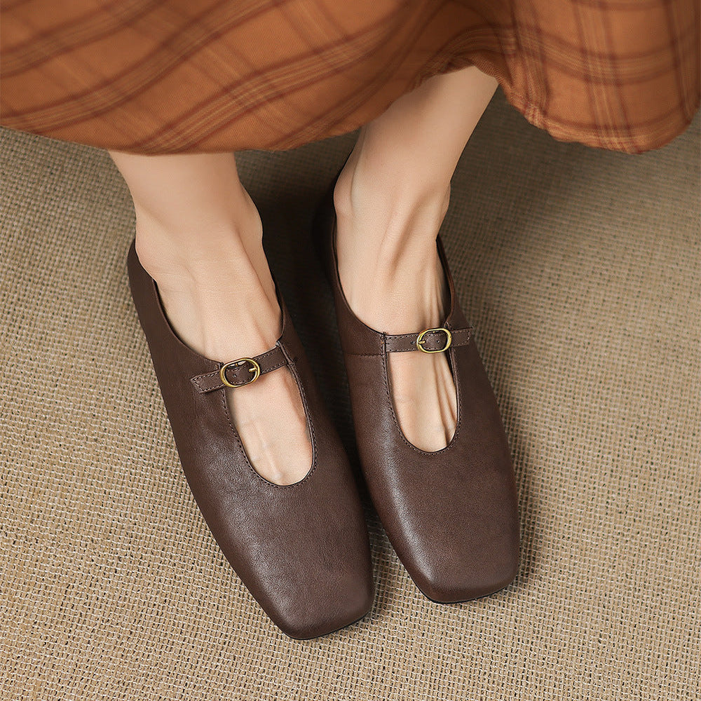 Eleanor | Ballerine Mary Jane con T-Strap