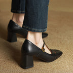 Elena | Tacchi T-Strap Senza Tempo