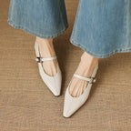 Erin | Ballerine Mary Jane a Punta