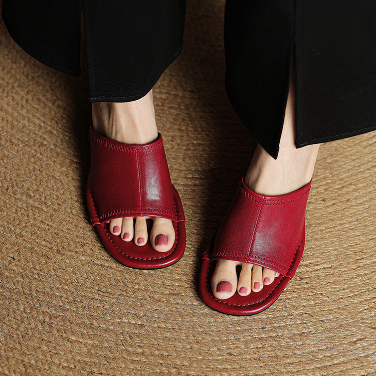 Brynn | Mules Eleganti con Tacco Blocco