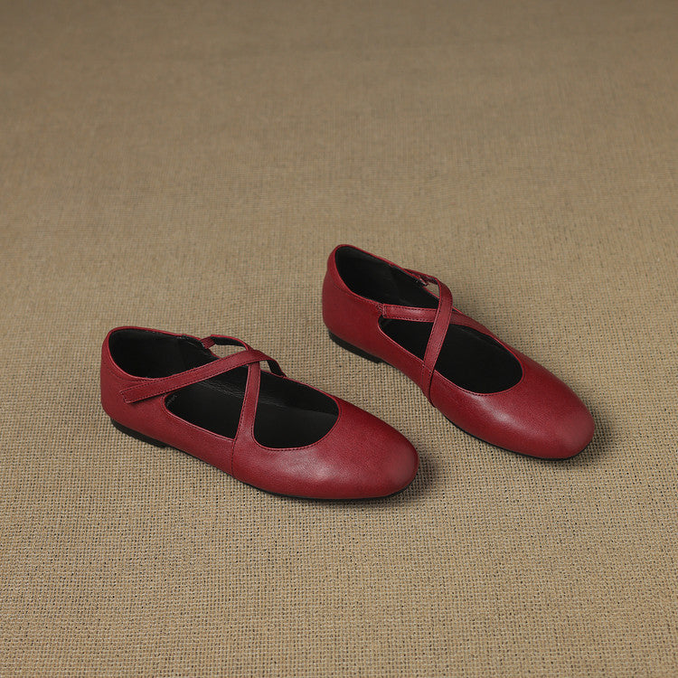 Cara | Ballerine con Cinturino Incrociato
