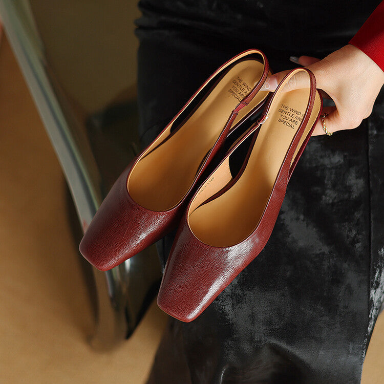 Marion Reeve | Décolleté Slingback Raffinati