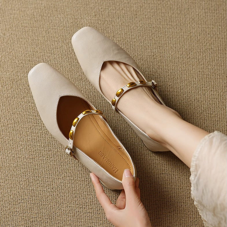 Dahlia | Mary Janes Vintage con Fibbia