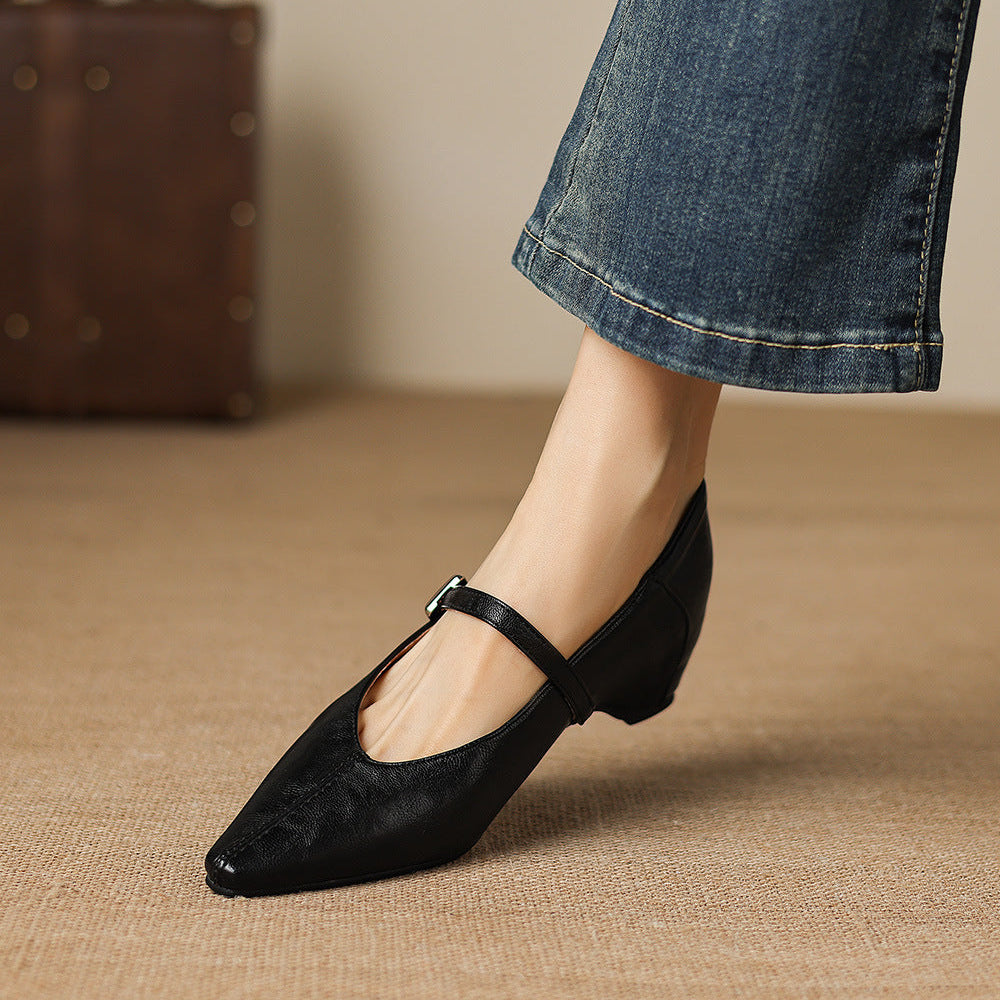 Erin | Ballerine Mary Jane a Punta