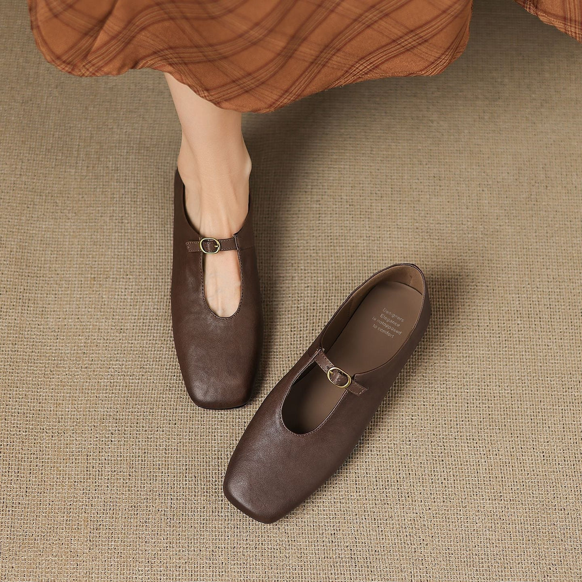 Eleanor | Ballerine Mary Jane con T-Strap