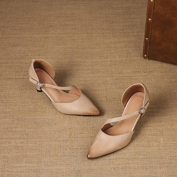 Diana | Tacchi Eleganti con Cinghia Incrociata