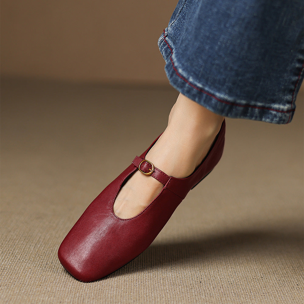 Eleanor | Ballerine Mary Jane con T-Strap