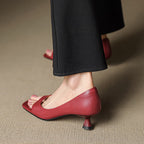 Delaney | Tacchi a Kitten Peep-Toe