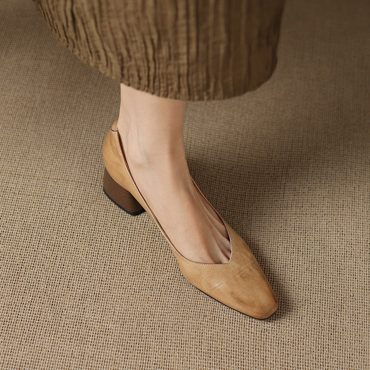 Lila | Tacchi con Tacco a Blocco Punta