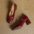 Elena | Tacchi T-Strap Senza Tempo