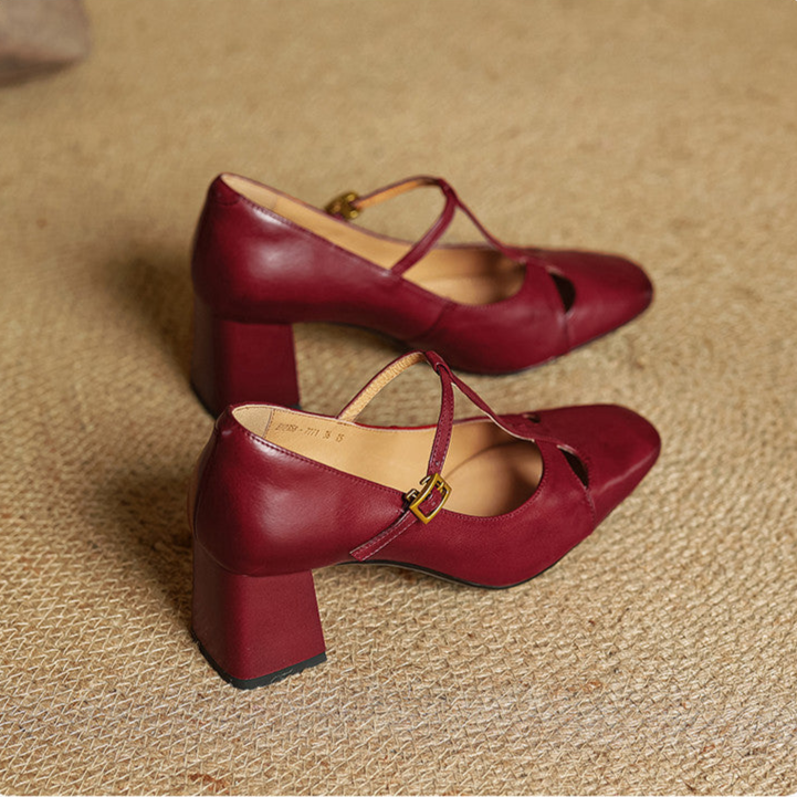 Elena | Tacchi T-Strap Senza Tempo