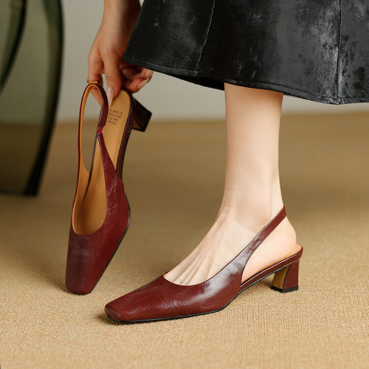 Marion Reeve | Décolleté Slingback Raffinati