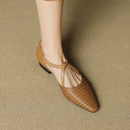 Elodie | Tacchi T-Strap Intrecciati