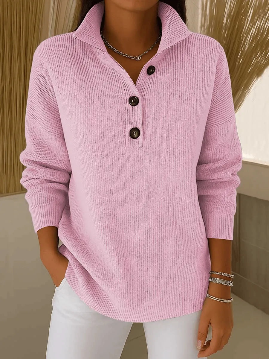 Amparo | Maglione in Jersey con Collo a V