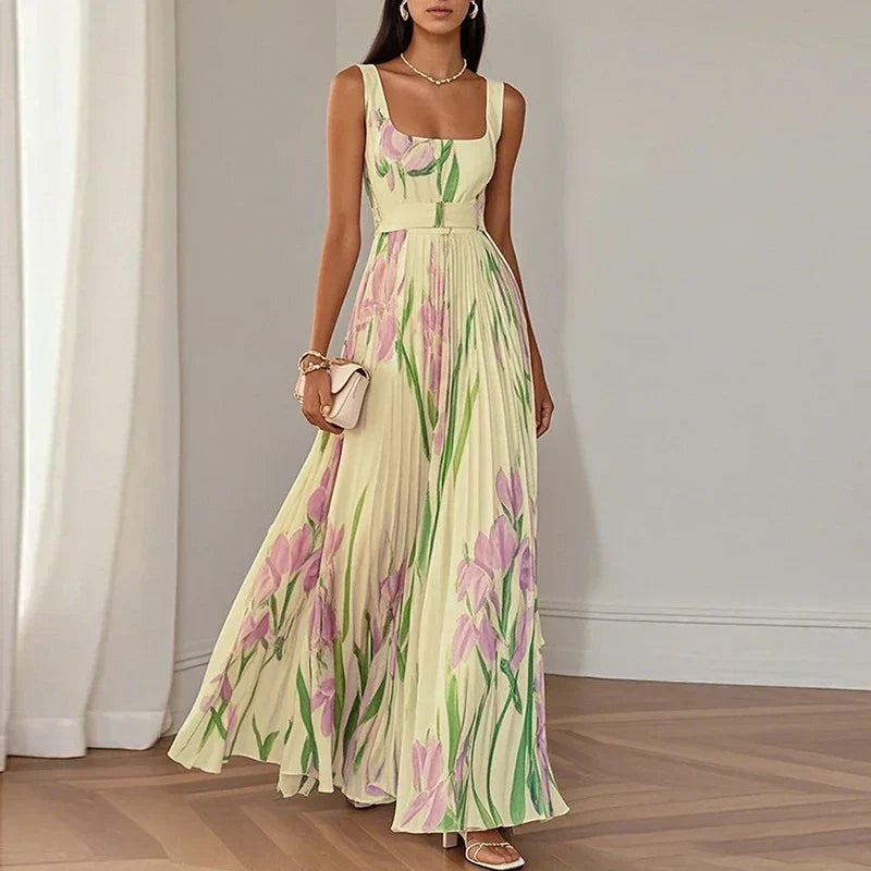Oriah | Vestito Maxi A-Line Floreale
