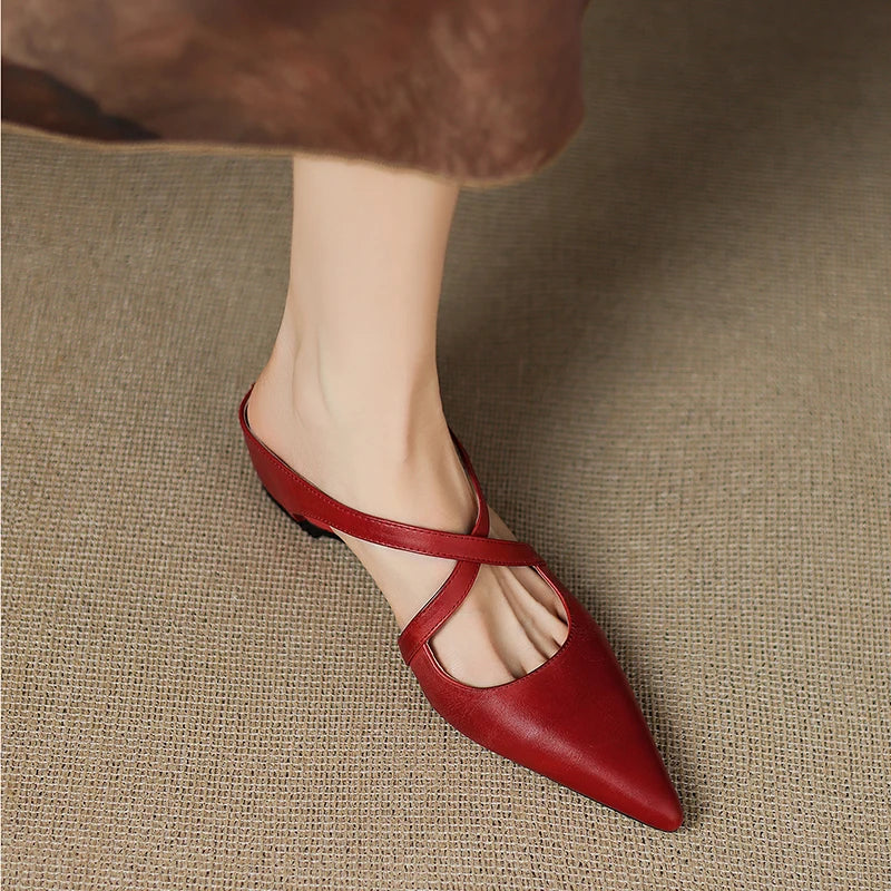 Graziana | Mules in Vera Pelle