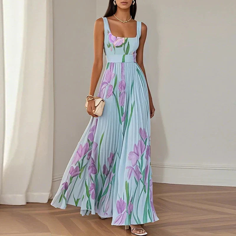Oriah | Vestito Maxi A-Line Floreale