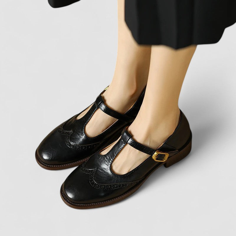 Élise | Ballerines Mary Jane élégantes