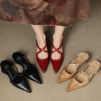 Graziana | Mules in Vera Pelle