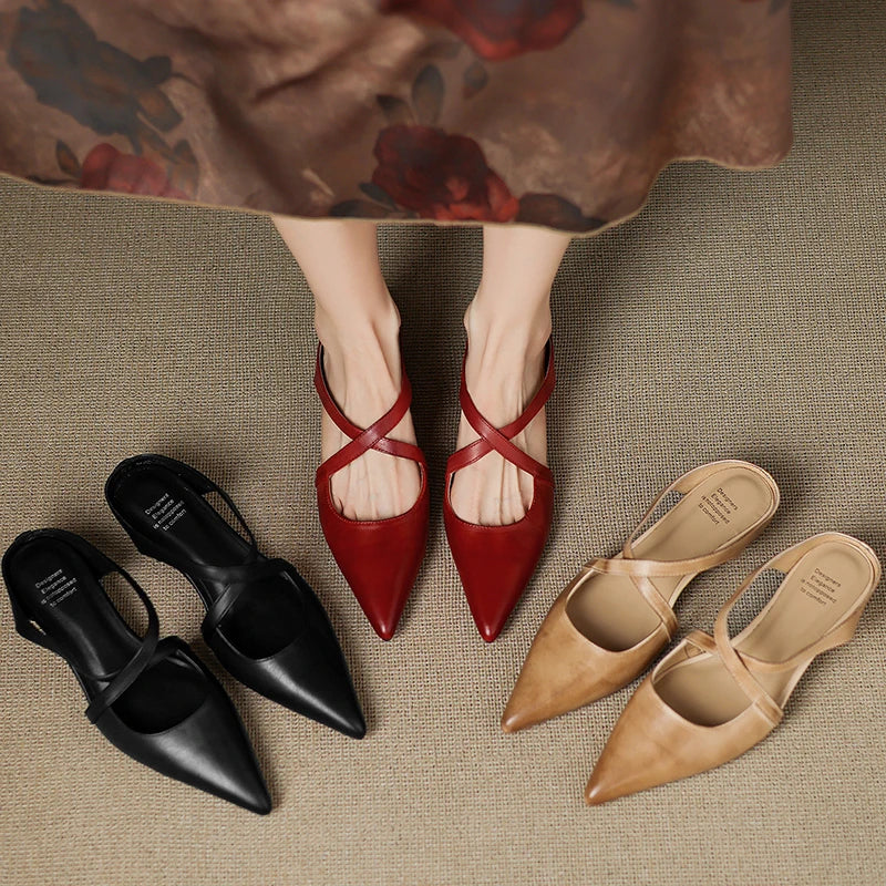 Graziana | Mules in Vera Pelle