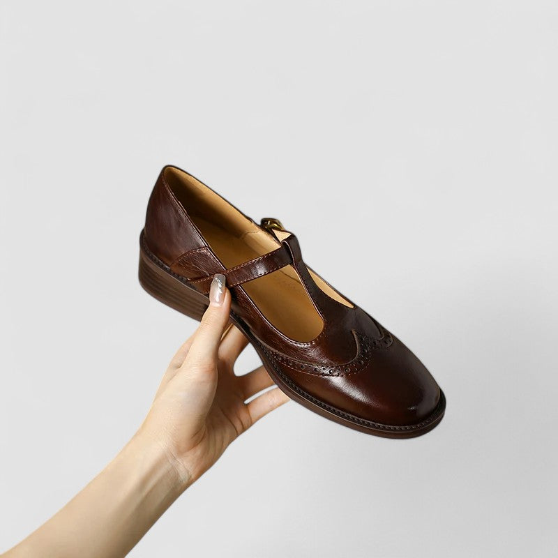Élise | Ballerines Mary Jane élégantes
