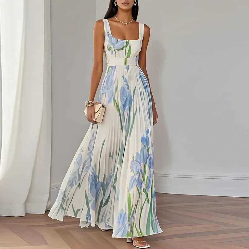 Oriah | Vestito Maxi A-Line Floreale