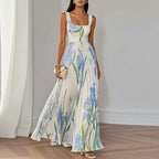 Oriah | Vestito Maxi A-Line Floreale