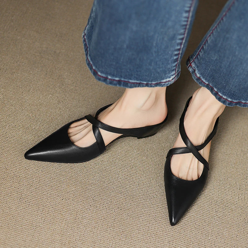 Graziana | Mules in Vera Pelle