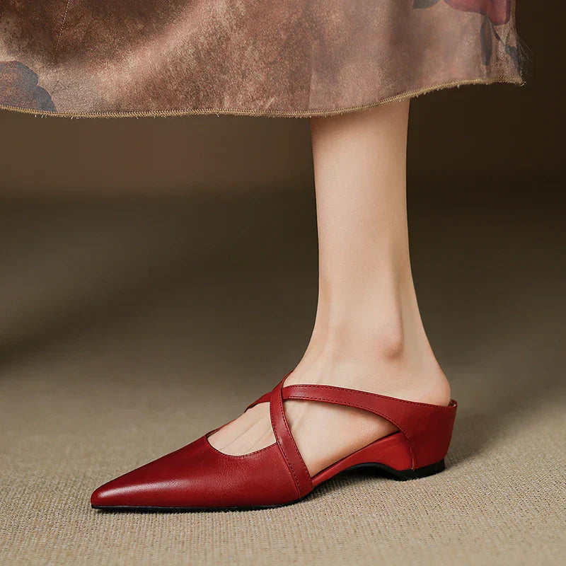 Graziana | Mules in Vera Pelle