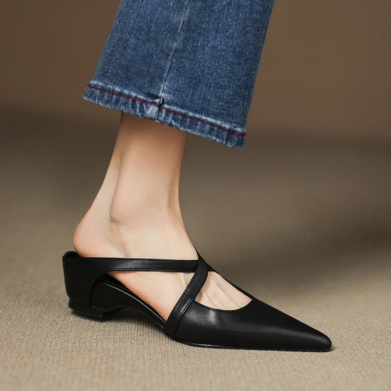 Graziana | Mules in Vera Pelle