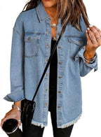 Arlena | Giacca in denim classica per tutti i giorni