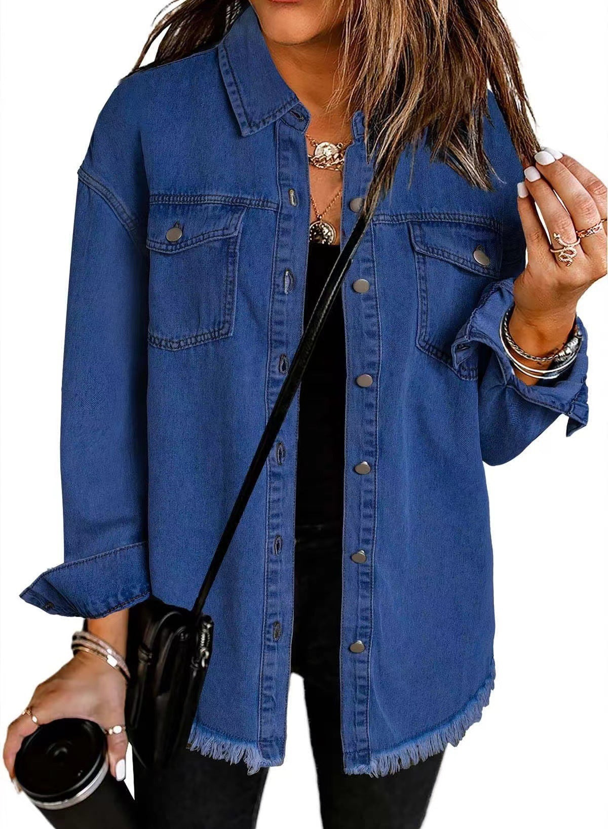 Arlena | Giacca in denim classica per tutti i giorni