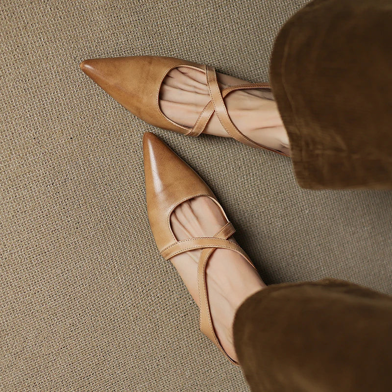 Graziana | Mules in Vera Pelle