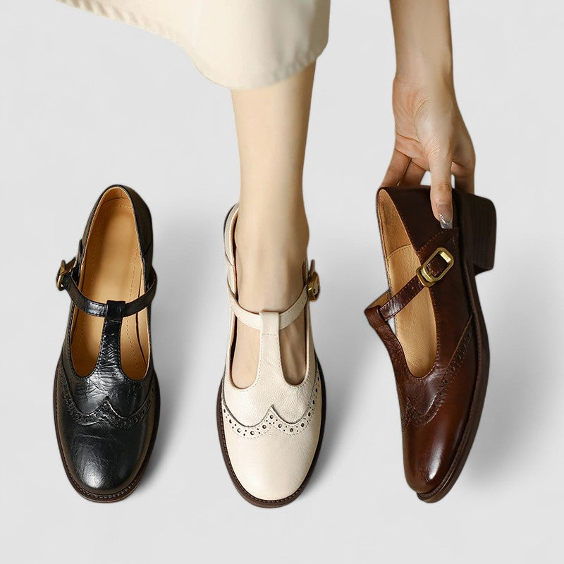 Élise | Ballerines Mary Jane élégantes