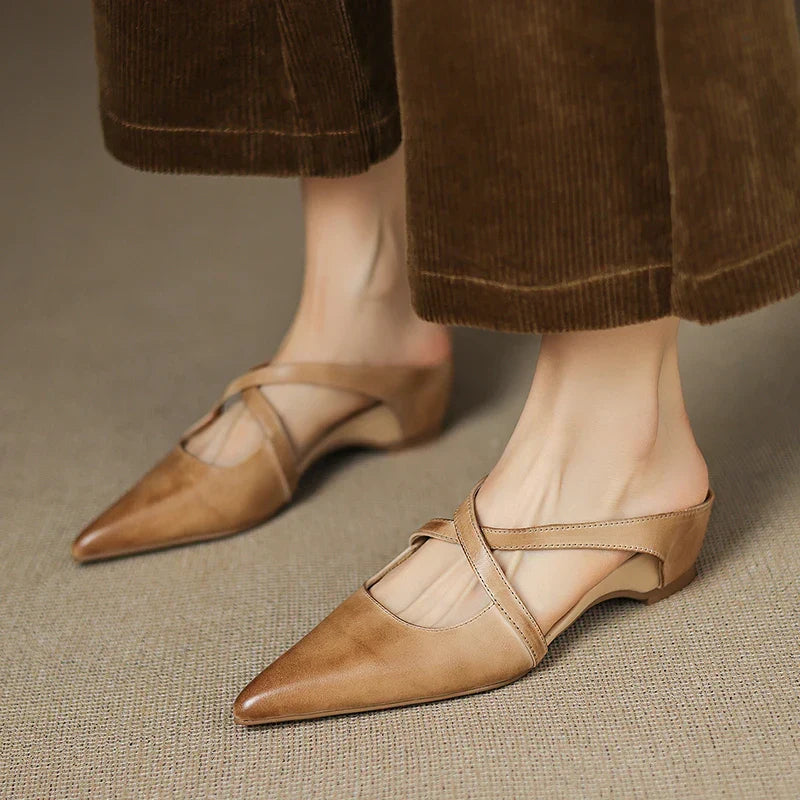 Graziana | Mules in Vera Pelle