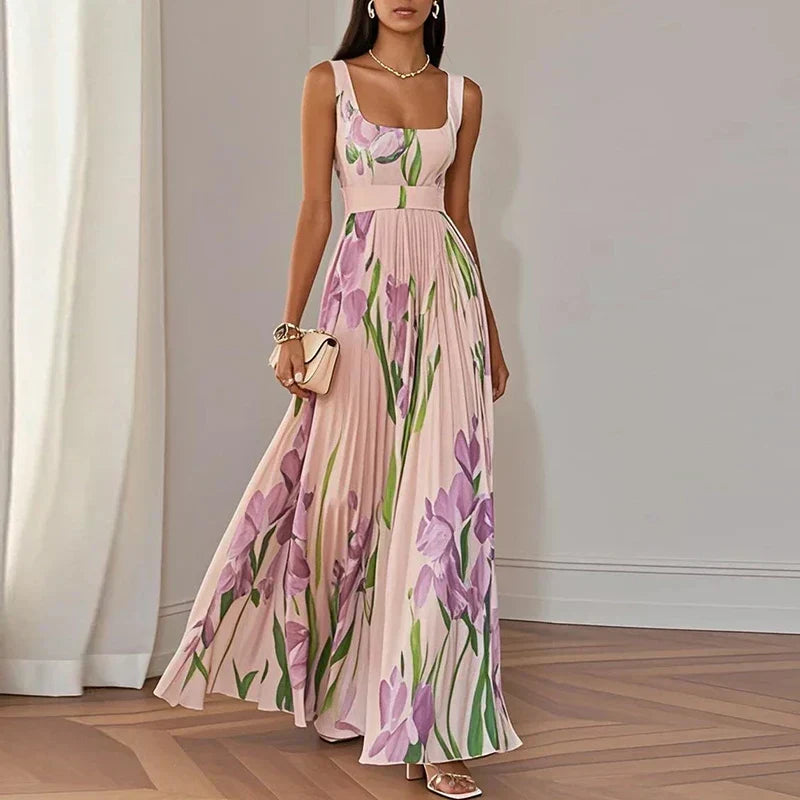 Oriah | Vestito Maxi A-Line Floreale