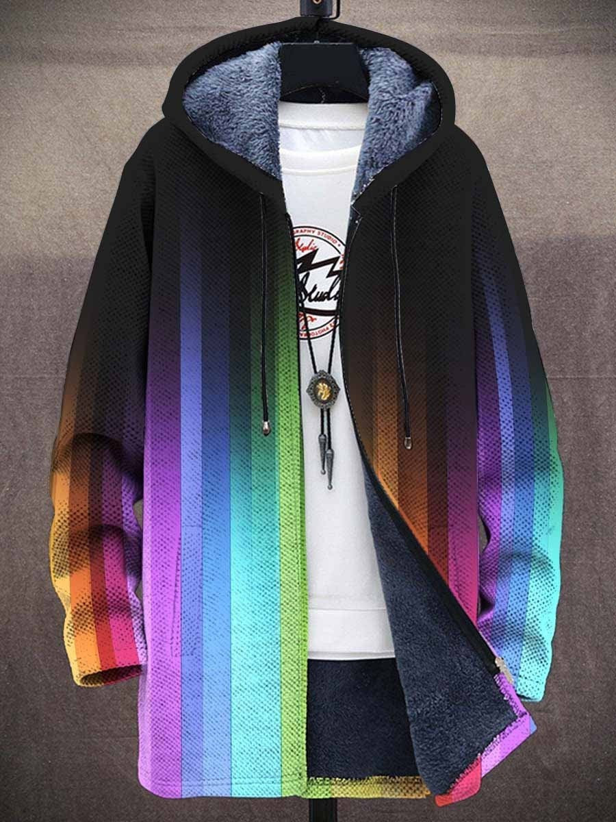 Tobias | Cardigan Artistico con Cappuccio