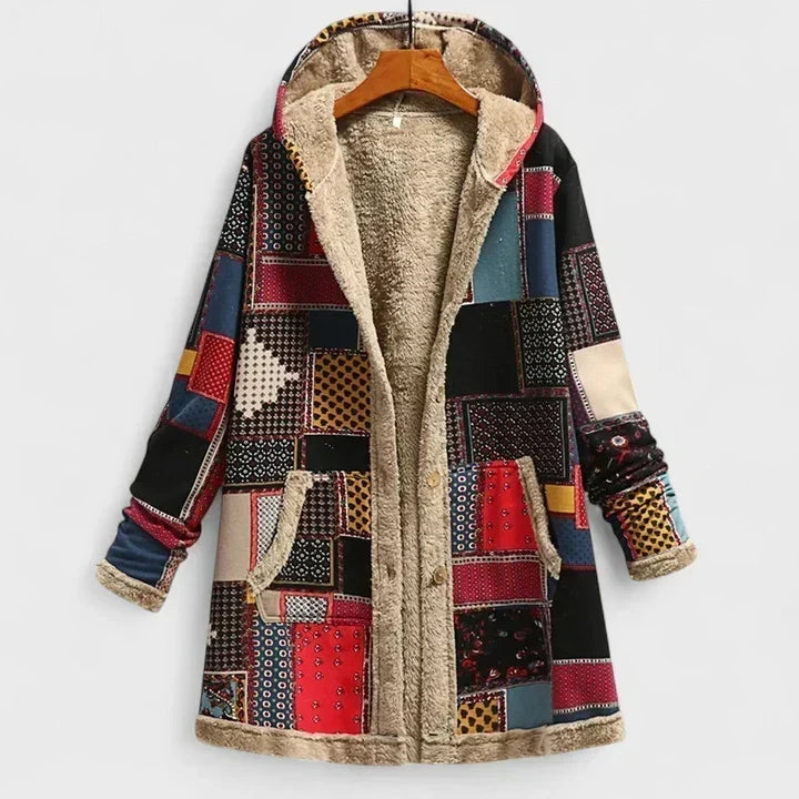 Claudia | Parka Botanico con Cappuccio