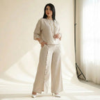 Claudia | Completo Top e Pantaloni Palazzo
