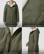Adriana | Parka Lungo Impermeabile