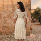 LOLA CASTELL | ABITO IN GEORGETTE ELEGANTE