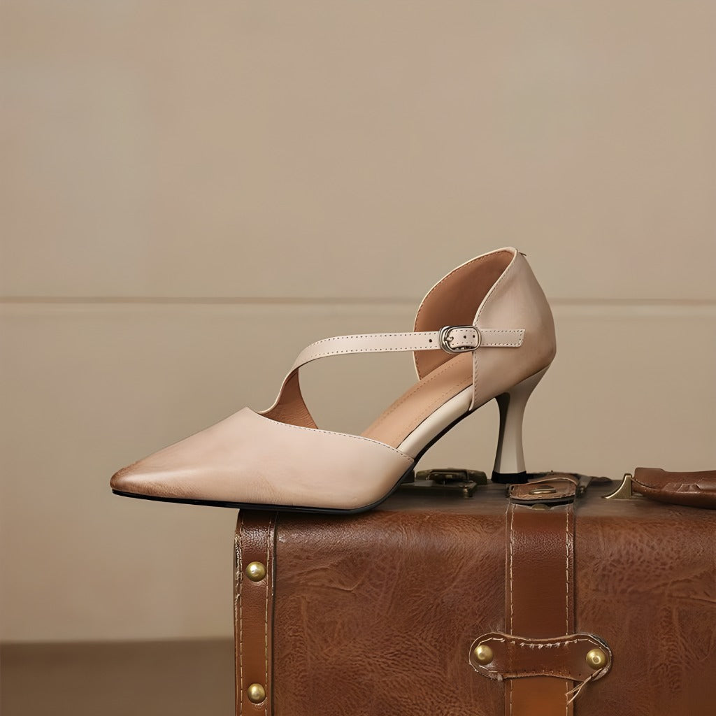 Diana | Tacchi Eleganti con Cinghia Incrociata