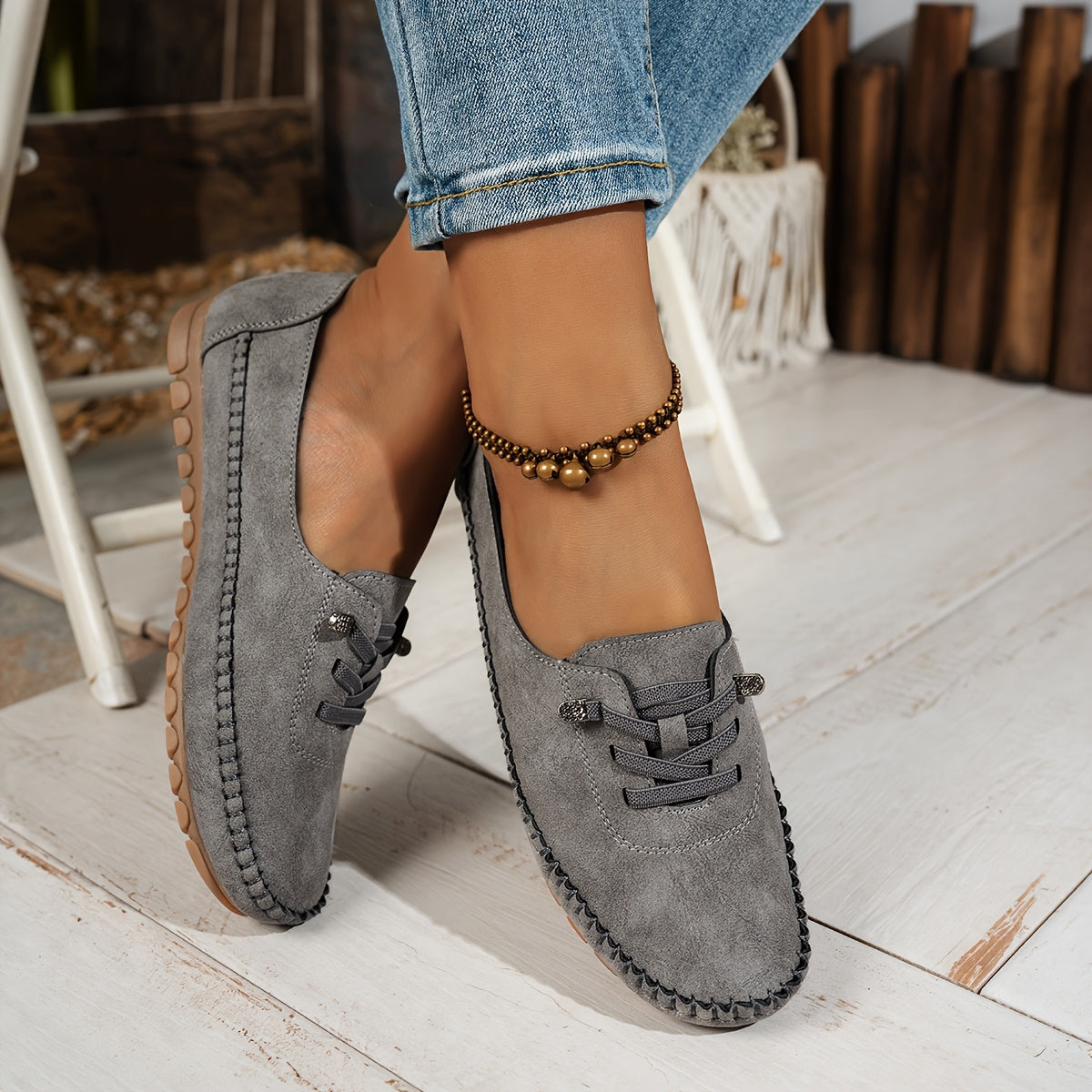 Élodie | Mocassins souples à soutien intégral pour pieds sensibles