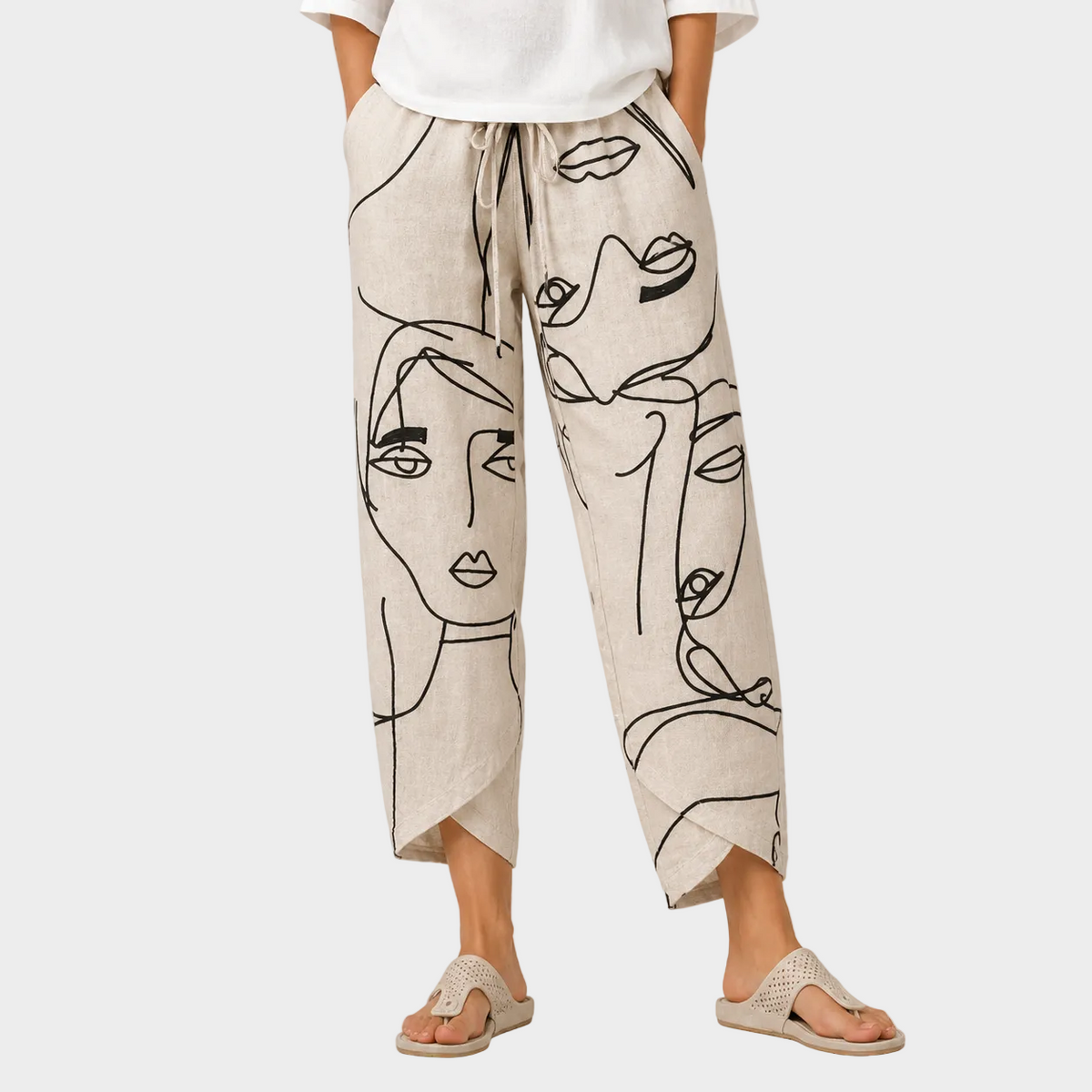 Nahia - Pantaloni Eleganti