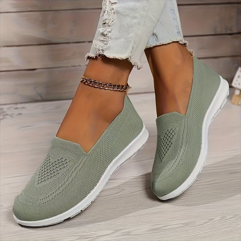Noémie | Mocassins en maille respirante