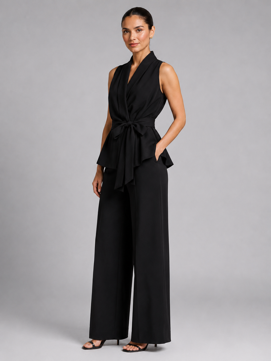 Graziella | Completo Top e Pantaloni Palazzo