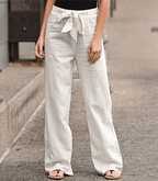 Joleen - Pantaloni Relaxed per Donne con Corda di Regolazione e Vita Elastica