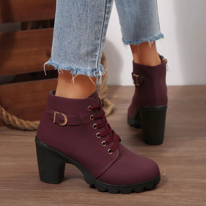 Léonie | Bottines confort à talon élégant